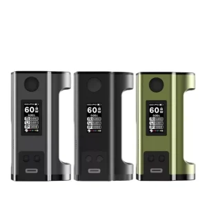Dovpo Flipside squonk Mod, gun metal, black, green