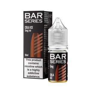 Bar Series Cola Ice, 10ml Nic salt, bottle and box
